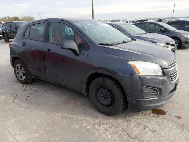 3GNCJKSB6GL264770 - 2016 CHEVROLET TRAX LS GRAY photo 4