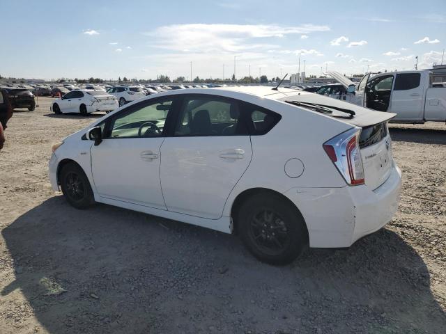 JTDKN3DUXC1551138 - 2012 TOYOTA PRIUS WHITE photo 2