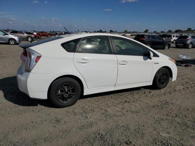 JTDKN3DUXC1551138 - 2012 TOYOTA PRIUS WHITE photo 3