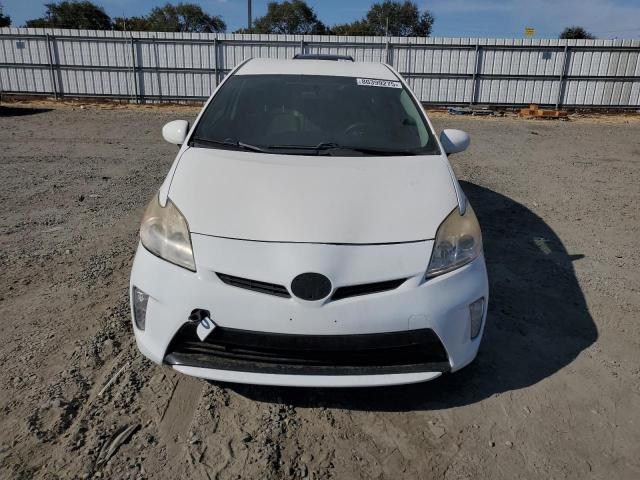 JTDKN3DUXC1551138 - 2012 TOYOTA PRIUS WHITE photo 5