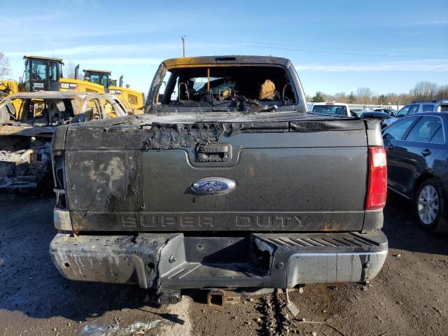 1FT8W3BT4FEB27355 - 2015 FORD F350 SUPER DUTY GRAY photo 6