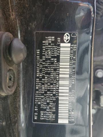 5YFEPMAE4MP184695 - 2021 TOYOTA COROLLA LE Qara foto 12