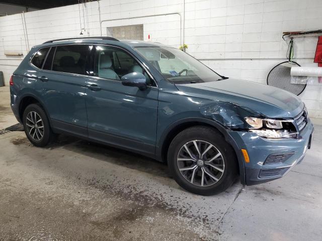 3VV2B7AX4KM128072 - 2019 VOLKSWAGEN TIGUAN SE Azul foto 4