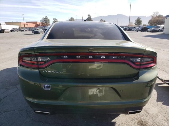 2C3CDXBG7MH675435 - 2021 DODGE CHARGER SXT GREEN photo 6