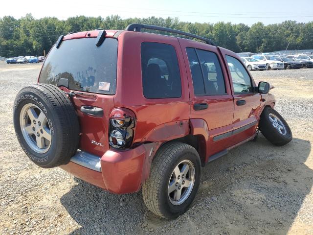 1J4GK38K05W689701 - 2005 JEEP LIBERTY RENEGADE Կարմիր լուսանկար 3