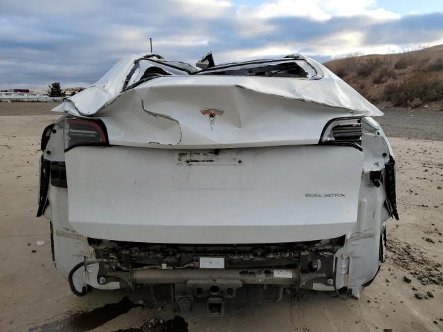 7SAYGDEE4PF633335 - 2023 TESLA MODEL Y WHITE photo 6