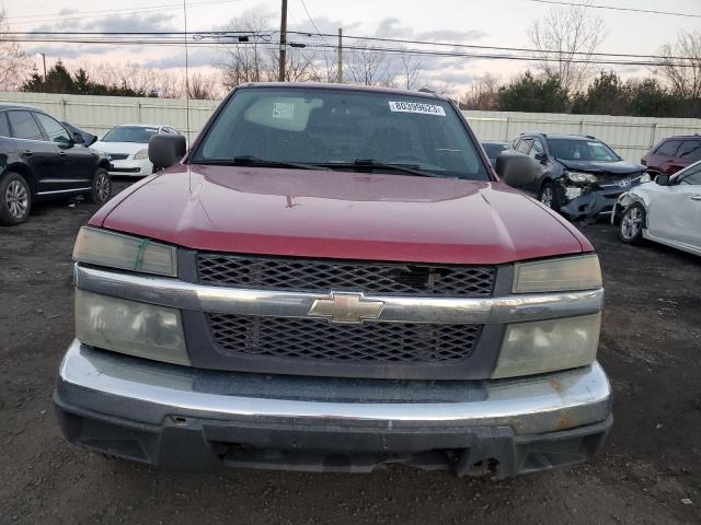 1GCCS148368146383 - 2006 CHEVROLET COLORADO RED photo 5