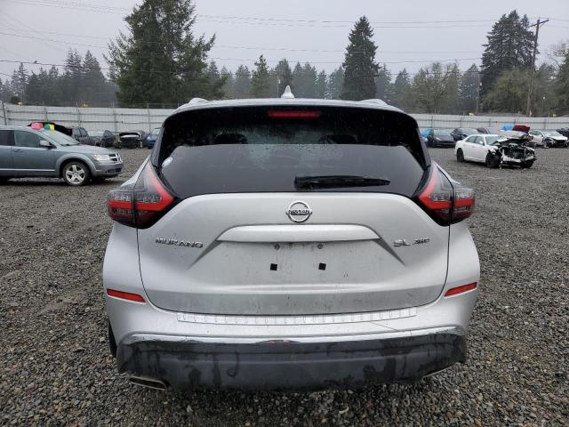 5N1AZ2CS6LN169395 - 2020 NISSAN MURANO SL SILVER photo 6