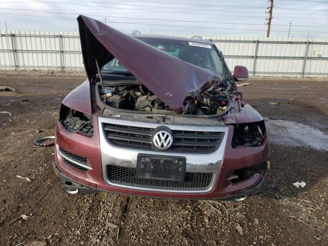 WVGBE77L59D011855 - 2009 VOLKSWAGEN TOUAREG 2 V6 RED photo 5