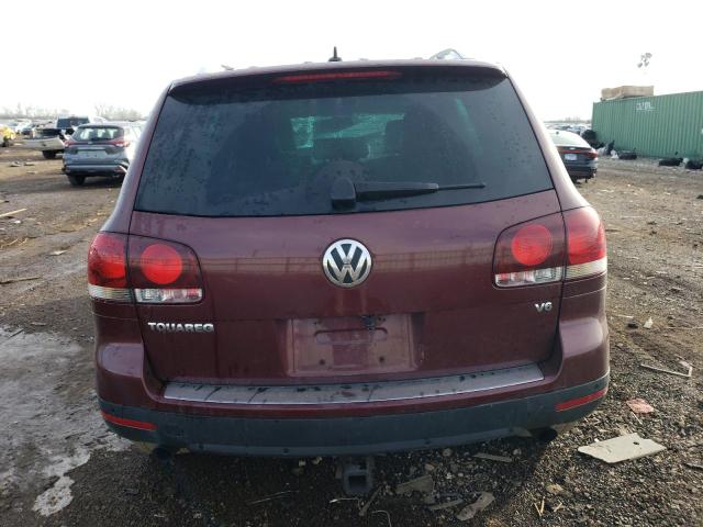 WVGBE77L59D011855 - 2009 VOLKSWAGEN TOUAREG 2 V6 RED photo 6