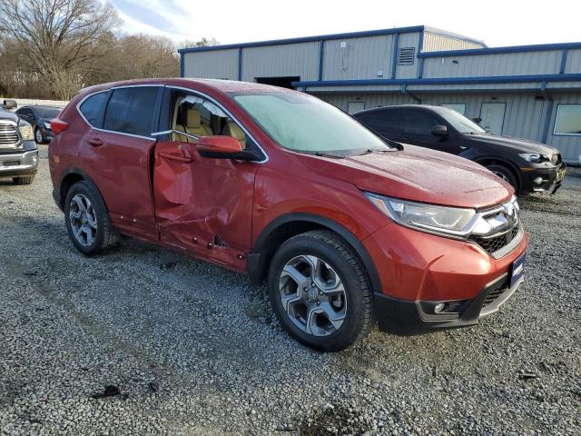 2HKRW2H8XKH629928 - 2019 HONDA CR-V EXL RED photo 4