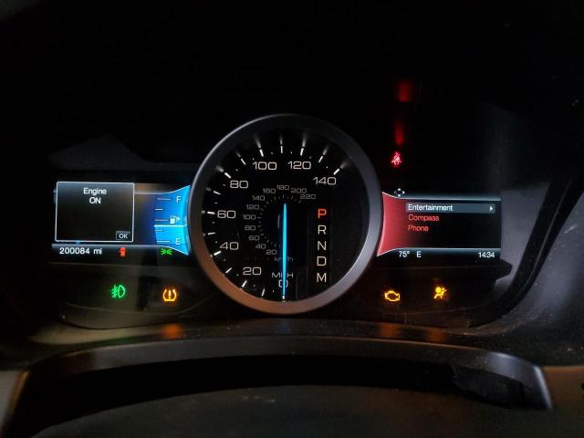 1FM5K8D80FGC53183 - 2015 FORD EXPLORER XLT შავი ფოტო 9