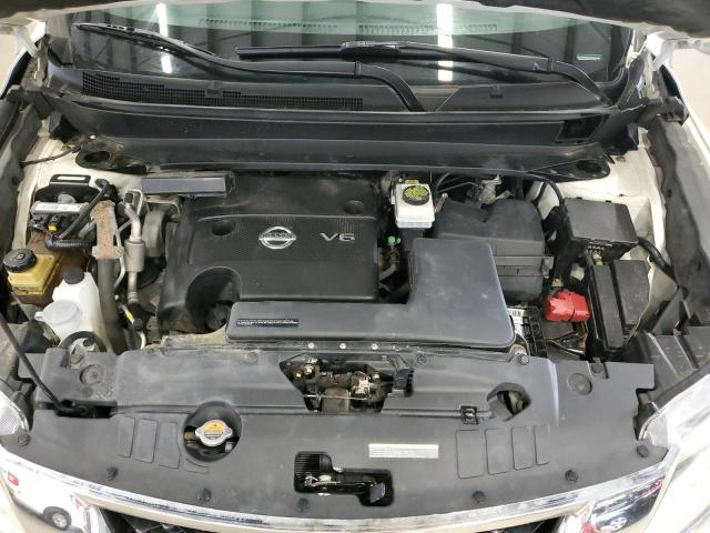 5N1AR2MMXFC634468 - 2015 NISSAN PATHFINDER S WHITE photo 12