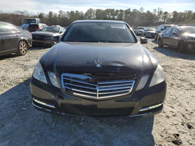 WDDHF8JB6CA573022 - 2012 MERCEDES-BENZ E 350 4MATIC BLACK photo 5