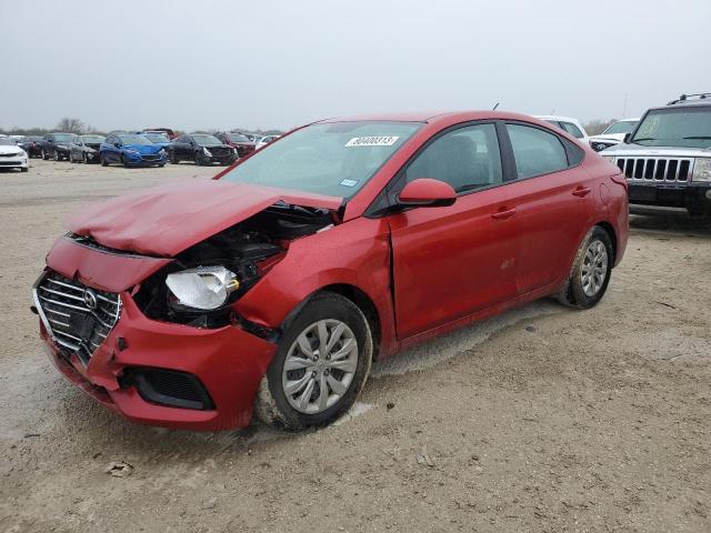 3KPC24A68ME143955 - 2021 HYUNDAI ACCENT SE RED photo 1