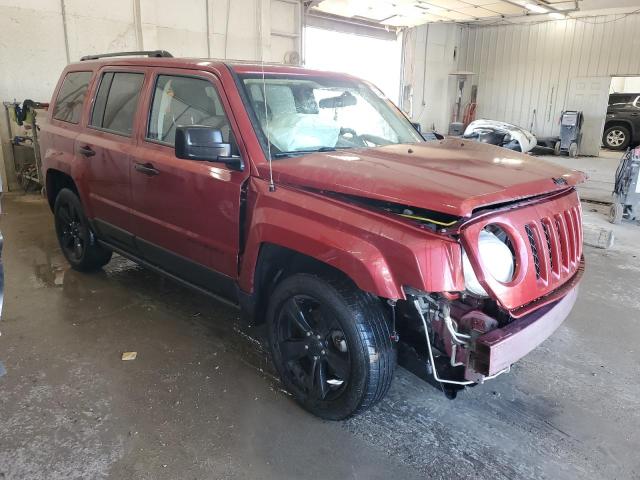 1C4NJPBA4ED758733 - 2014 JEEP PATRIOT SPORT ბურგუნდია ფოტო 4