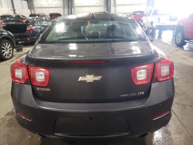 1G11H5SA4DF246450 - 2013 CHEVROLET MALIBU LTZ ნაცრისფერი ფოტო 6