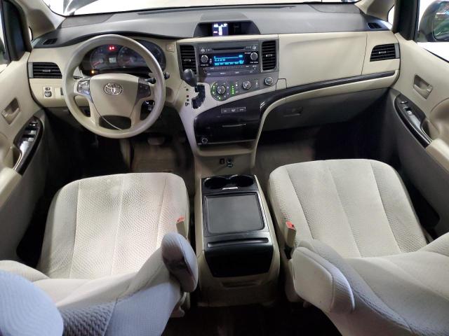 5TDKK3DCXCS264952 - 2012 TOYOTA SIENNA LE BLACK photo 8