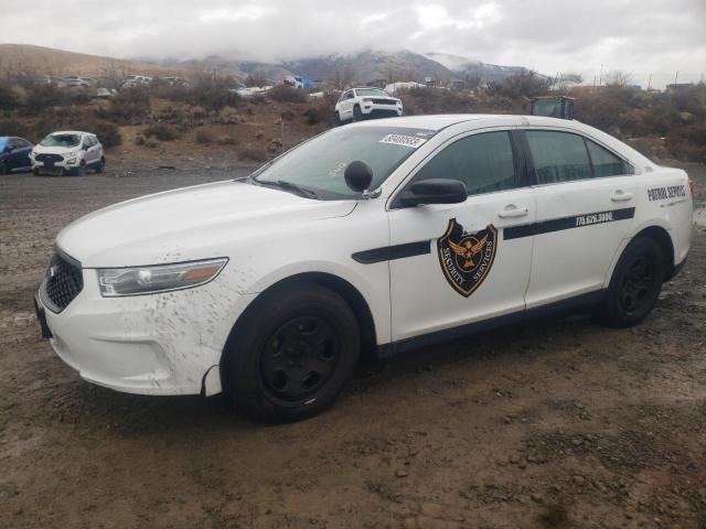 1FAHP2MK9EG103198 - 2014 FORD TAURUS POLICE INTERCEPTOR WHITE photo 1