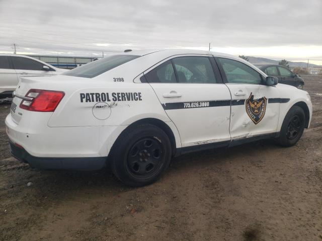 1FAHP2MK9EG103198 - 2014 FORD TAURUS POLICE INTERCEPTOR WHITE photo 3