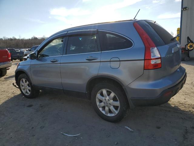 JHLRE48727C118113 - 2007 HONDA CR-V EXL BLUE photo 2