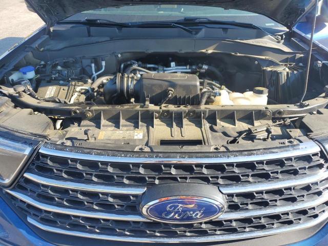 1FMSK7DH2PGA23742 - 2023 FORD EXPLORER XLT BLUE photo 12