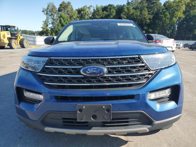 1FMSK7DH2PGA23742 - 2023 FORD EXPLORER XLT BLUE photo 5