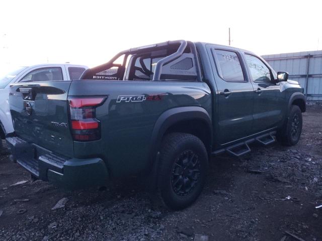 1N6ED1EK1PN641162 - 2023 NISSAN FRONTIER S GREEN photo 3