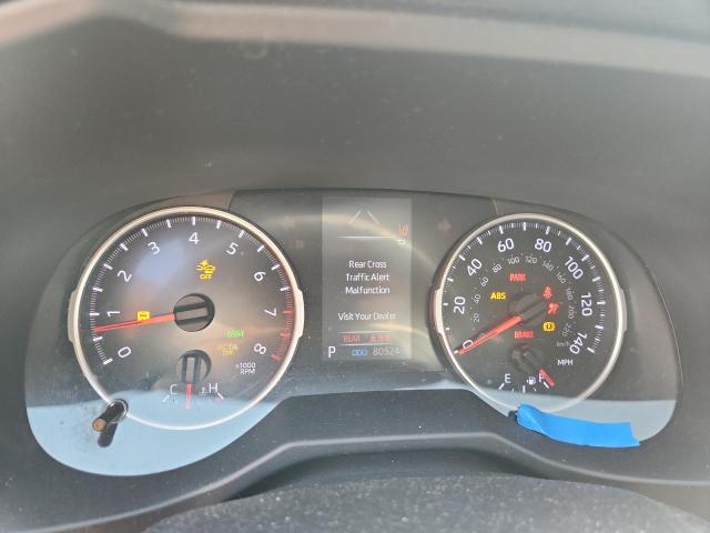 2T3W1RFV5MW117640 - 2021 TOYOTA RAV4 XLE WHITE photo 9