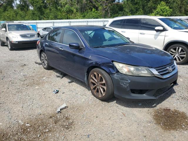 1HGCR2F51DA230407 - 2013 HONDA ACCORD SPORT 蓝色 照片 4