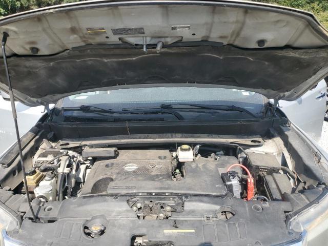 5N1AR2MN4FC635558 - 2015 NISSAN PATHFINDER S SILVER photo 12