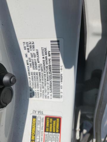 5J6RM4H70DL054899 - 2013 HONDA CR-V EXL Ağ foto 13