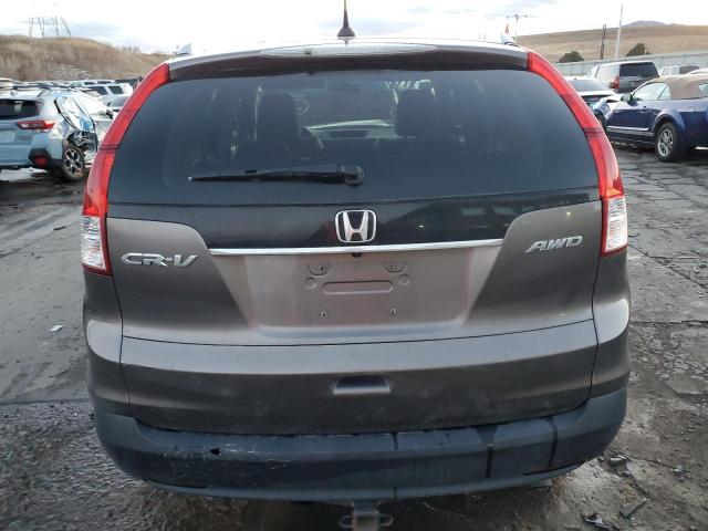 5J6RM4H73CL012872 - 2012 HONDA CR-V EXL GRAY photo 6