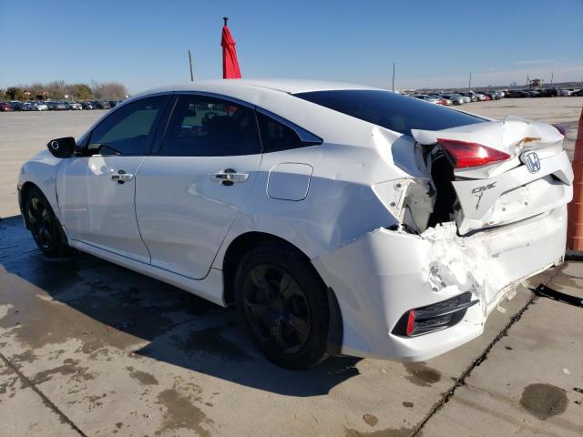 19XFC2F54HE034378 - 2017 HONDA CIVIC LX WHITE photo 2