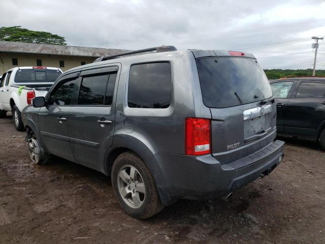 5FNYF4H69BB046206 - 2011 HONDA PILOT EXL CHARCOAL photo 2