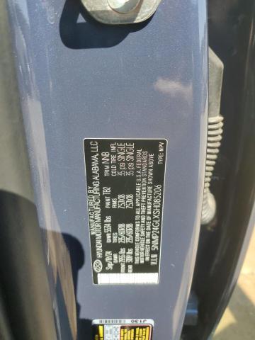 5NMP24GLXSH085206 - 2025 HYUNDAI SANTA FE SEL BLUE photo 14