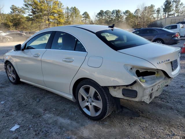 WDDSJ4EB6GN395554 - 2016 MERCEDES-BENZ CLA 250 WHITE photo 2