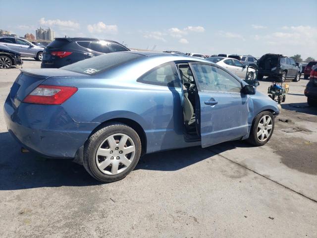 2HGFG12669H511834 - 2009 HONDA CIVIC LX BLUE photo 3