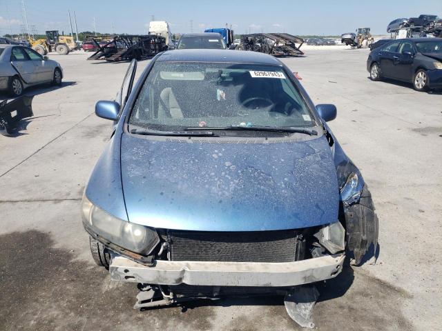 2HGFG12669H511834 - 2009 HONDA CIVIC LX BLUE photo 5