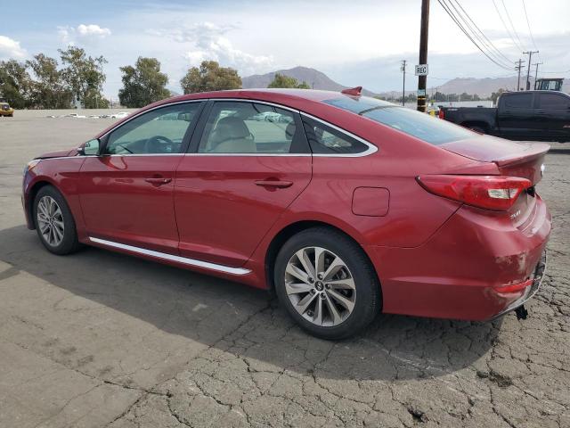 5NPE34AF8GH396411 - 2016 HYUNDAI SONATA SPORT RED photo 2