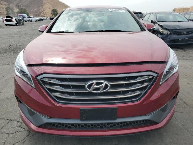 5NPE34AF8GH396411 - 2016 HYUNDAI SONATA SPORT RED photo 5