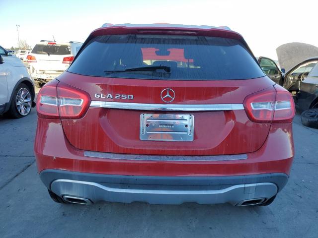 WDCTG4EB0JJ419143 - 2018 MERCEDES-BENZ GLA 250 RED photo 6