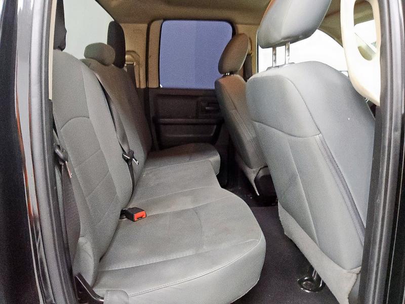 1C6RR6FG4KS610289 - 2019 RAM 1500 CLASS TRADESMAN Чорний фото 10