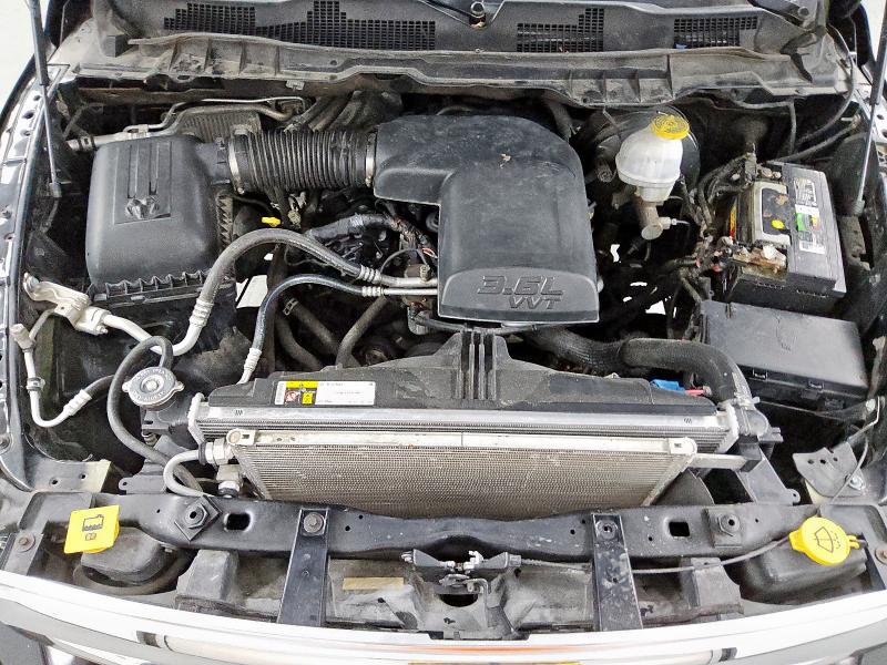 1C6RR6FG4KS610289 - 2019 RAM 1500 CLASS TRADESMAN Чорний фото 11