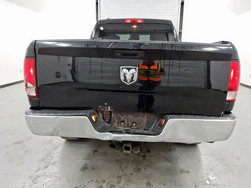 1C6RR6FG4KS610289 - 2019 RAM 1500 CLASS TRADESMAN Чорний фото 6