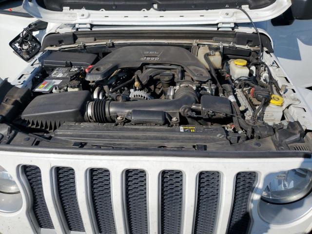 1C4HJXEG7KW651768 - 2019 JEEP WRANGLER UNLIMITED SAHARA თეთრი ფოტო 11