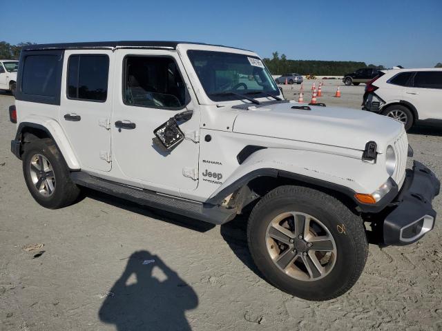 1C4HJXEG7KW651768 - 2019 JEEP WRANGLER UNLIMITED SAHARA თეთრი ფოტო 4