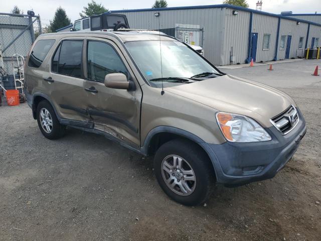 SHSRD78862U012259 - 2002 HONDA CR-V EX თაფლისფერი ფოტო 4