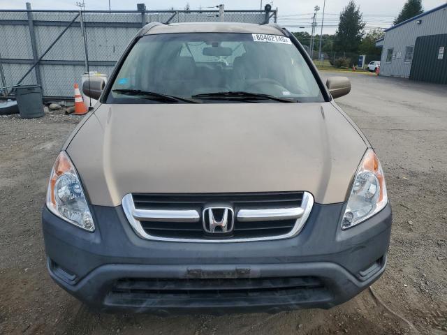 SHSRD78862U012259 - 2002 HONDA CR-V EX თაფლისფერი ფოტო 5