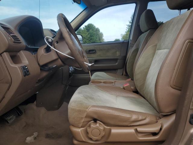 SHSRD78862U012259 - 2002 HONDA CR-V EX თაფლისფერი ფოტო 7